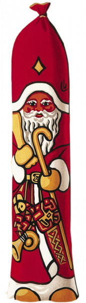 Oskuda Weihnachtsmann 90/50, Baumwolle, Bund/25 Stück