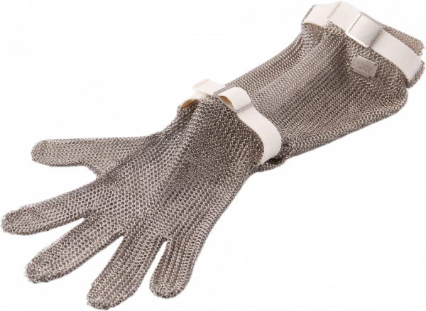 Stechschutzhandschuh Euroflex, S, weiß