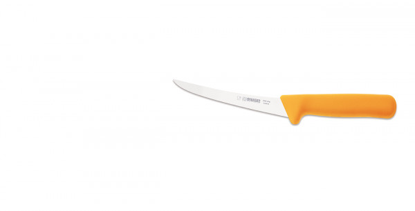 Giesser Ausbeinmesser 2509-15 halbflexibel, gebogen, verschiedene Farben